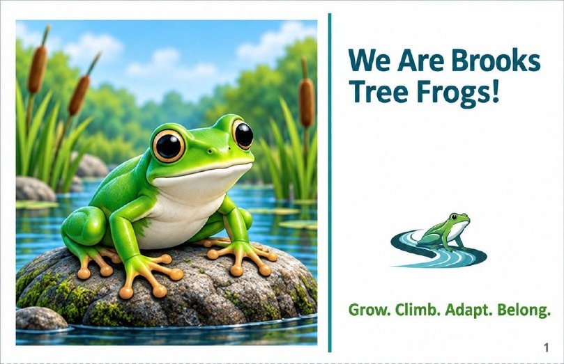 Cover of We Are Brooks Tree Frogs
